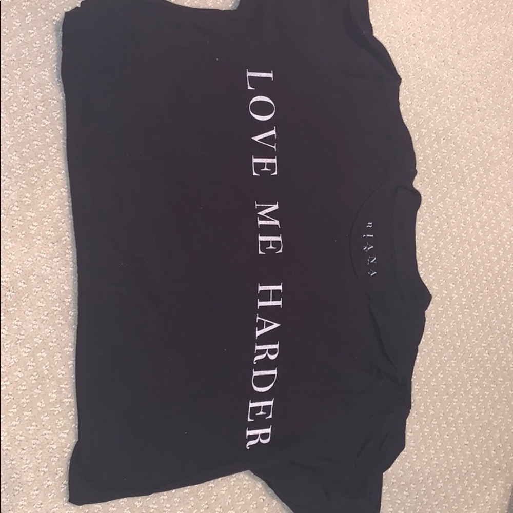 black ariana grande love me harder tour t shirt